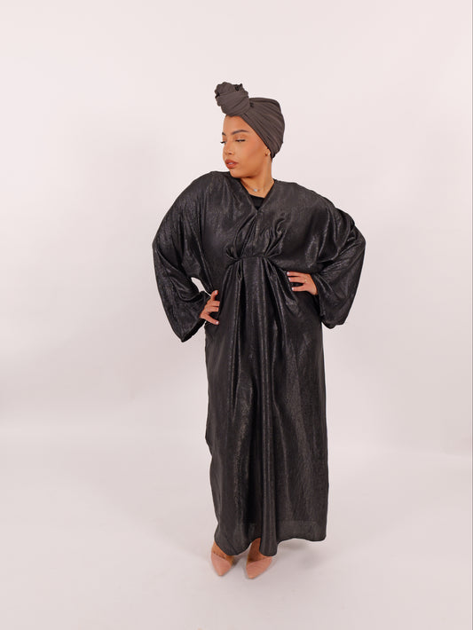 Robe noor brillante noir